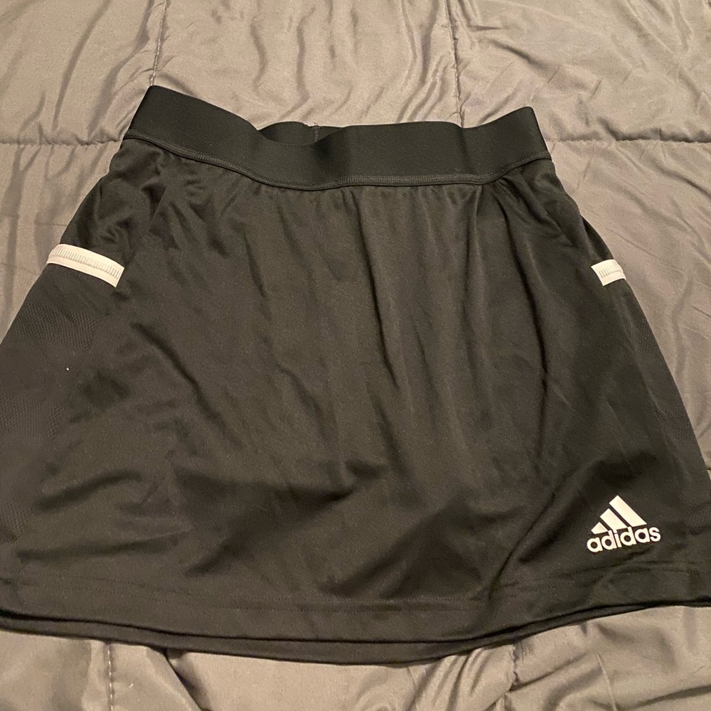 Adidas Black Skirt with White Accents